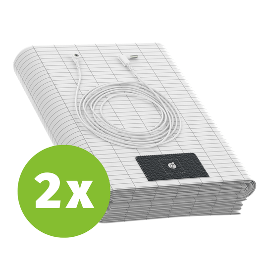 2x Groundingwell™ Bedsheet