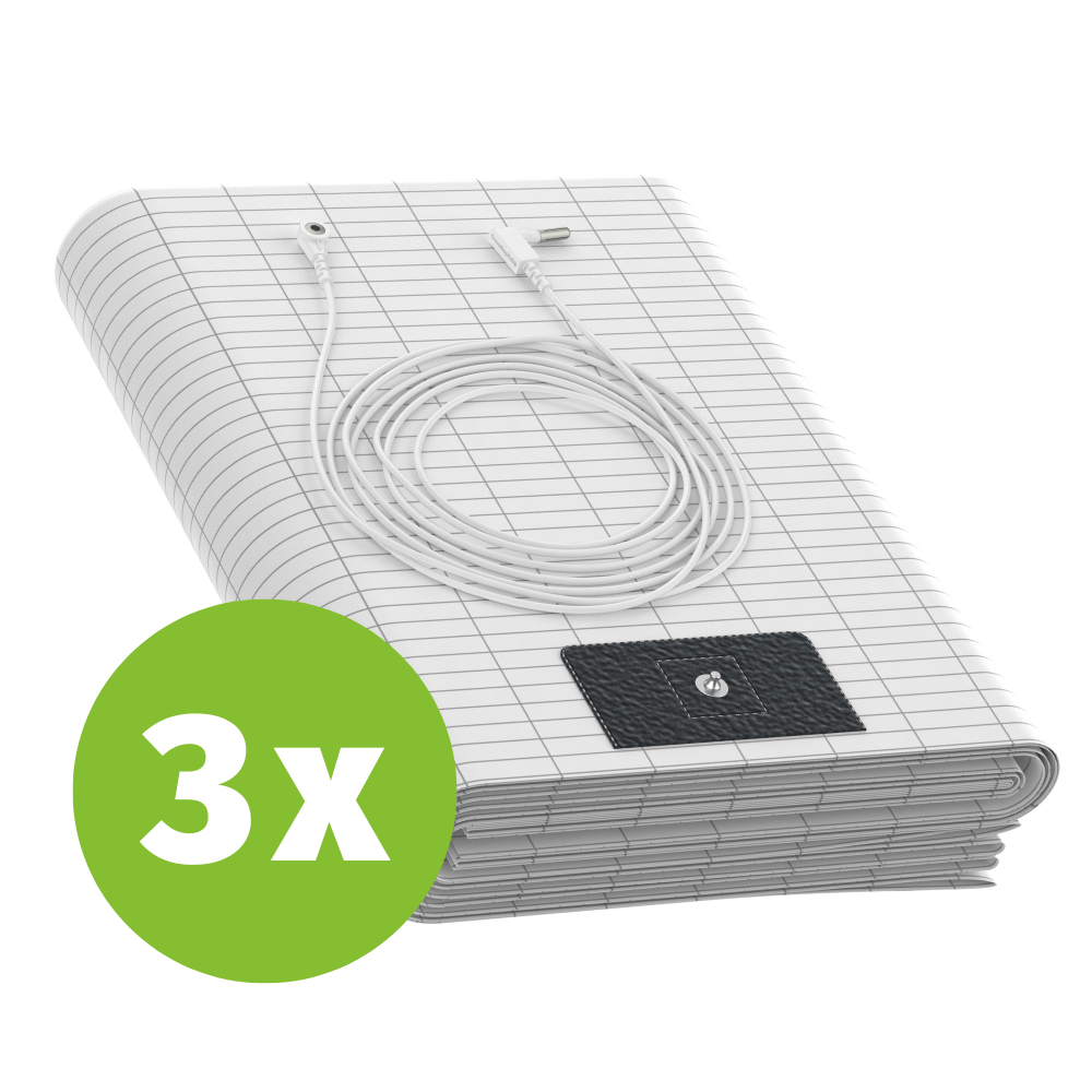 3x Groundingwell™ Bedsheet